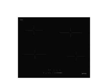 Plita incorporabila vitroceramica Smeg SE464TD, 60 cm latime 