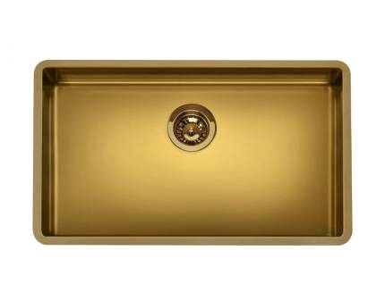 Chiuveta de bucatarie Smeg VSTR71BRX 71 cm, auriu