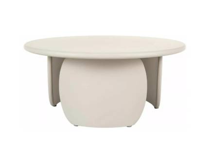 Masuta NOEMI BEIGE din MDF lacuit bej 80xH35cm