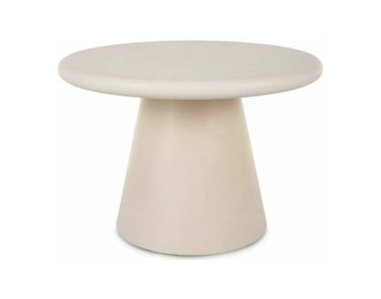 Masuta AURORA ECRU din microciment ecru 60xH40cm 