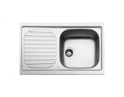 Chiuveta de bucatarie Smeg LYP791S, 79 cm latime, inox