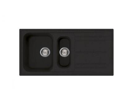 Chiuveta de bucatarie Smeg LGM862-2, 100cm, antracit