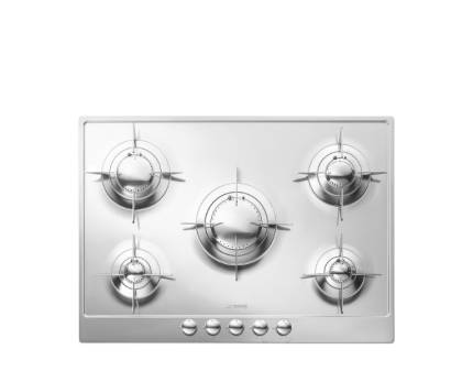 Plita incorporabila pe gaz Smeg Piano Design Aesthetic P705ES, 70/75 cm 