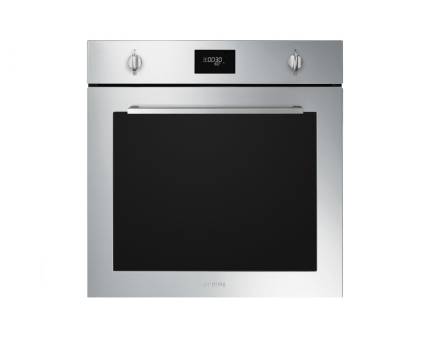 Cuptor incorporabil electric Smeg Selezione SFP6401TVX1, 60 cm, inox, pirolitic