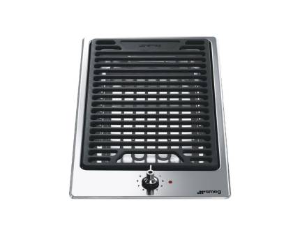 Grill incorporabil Smeg Classic PGF30B, 30 cm