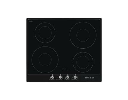 Plita incorporabila cu inductie Smeg Victoria SI964NM, 60 cm latime, rama neagra