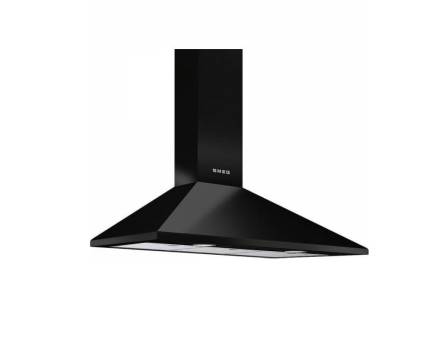 Hota semineu Smeg KSED95NEE, 90 cm, negru