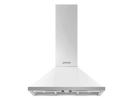 Hota semineu Smeg Portofino KPF9WH, 90 cm, alba
