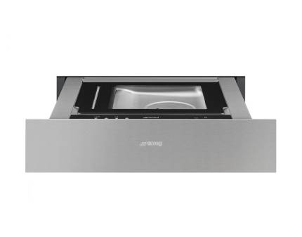Sertar termic incorporabil Smeg Classica CPV315X, inox, 15 cm