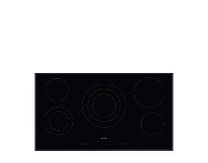 Plita incorporabila vitroceramica Smeg SE395ETB, 90 cm latime