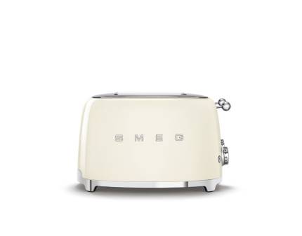 Prajitor de paine Smeg TSF03CREU, 2000 W, crem, retro