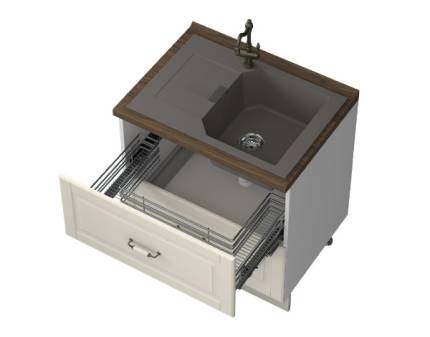 Masca pentru chiuveta 80cm EVERGREEN 