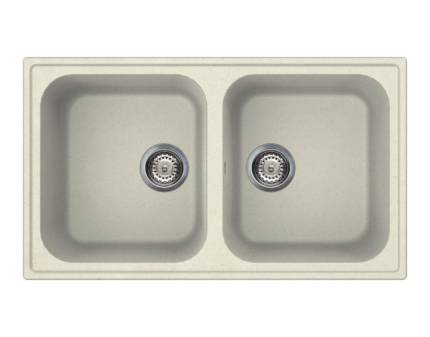 Chiuveta de bucatarie Smeg LZ862P, 86 cm, crem