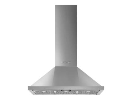 Hota semineu Smeg Portofino KPF9X, 90 cm, inox
