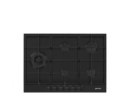 Plita incorporabila pe gaz Smeg Classica Aesthetic PX375LMB, 70/75 cm