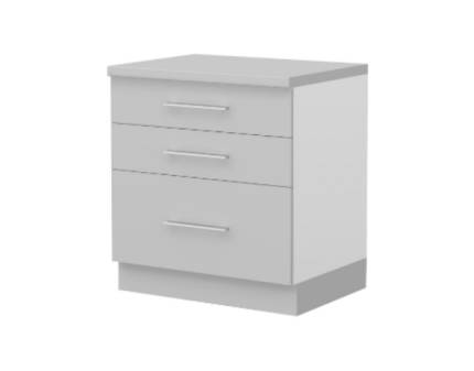 Panou lateral lucios pentru baza cu sertare LBP-F