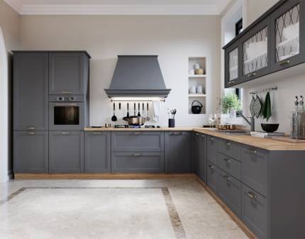 Bucatarie pe colt TARA GREY 