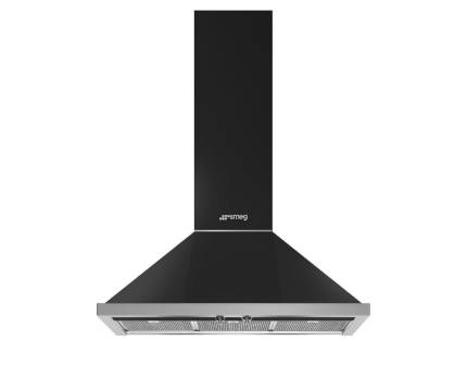 Hota semineu Smeg Portofino KPF9AN, 90 cm, antracit