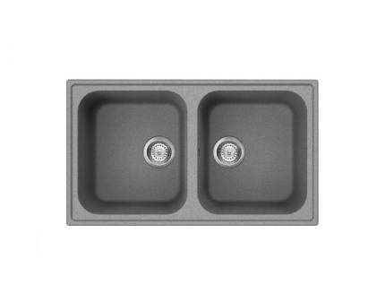 Chiuveta de bucatarie Smeg LZ862CT, 86 cm, gri