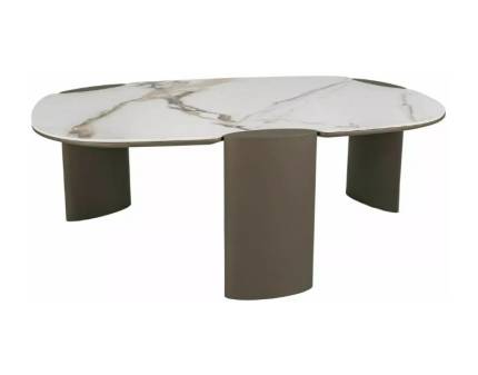 Masuta ADORO B din MDF si ceramica Spaniola AMBER BIANCO 105x67xH38cm