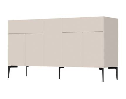 Comoda cu 5 usi si 2 sertare SKY 45 150x83x47cm casmir/ stejar tabac 