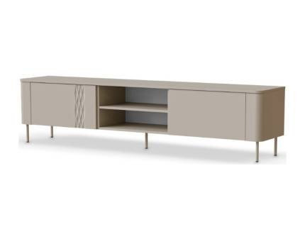 Comoda tv TIRANTE 200x46x40cm casmir, picioare casmir